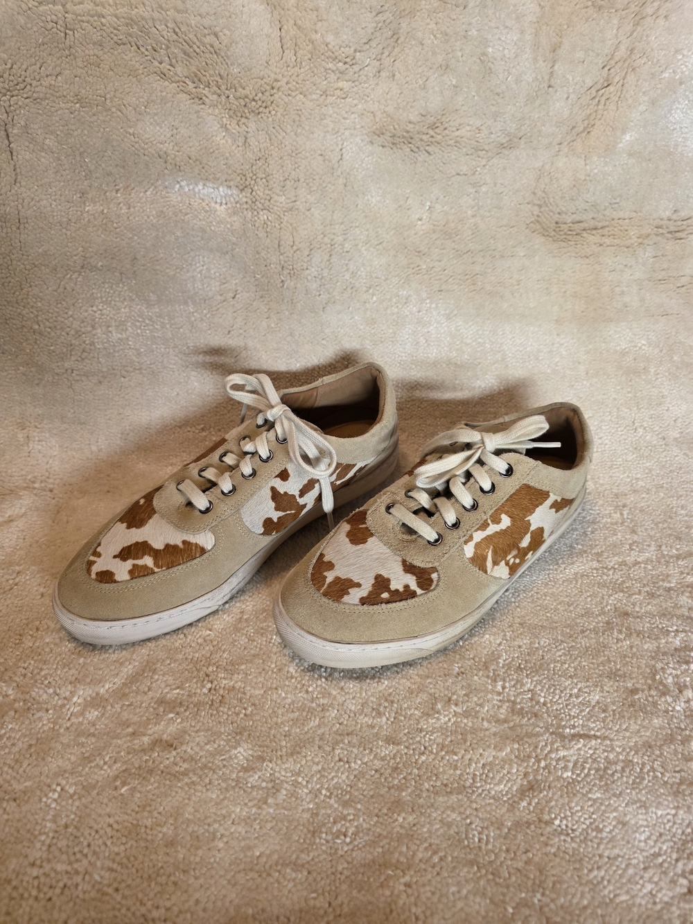 Myra Cowhide Leather Casual Women's Sneakers Size 10